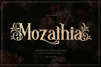 Mozathia Font: Design Creativity & Inspiration