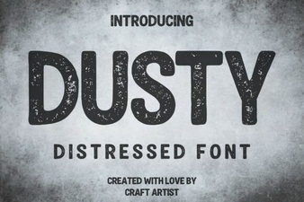 Dusty Font: Vintage Design for Modern Projects