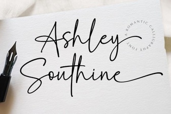 Download Ashley Southine: a Creative Serif Font