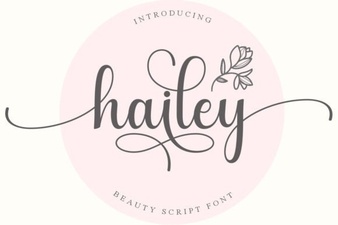 Hailey Font for Clean, Modern Designs