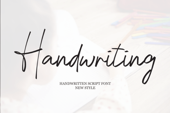 Designing with Personal Style: Handwriting Font Projects